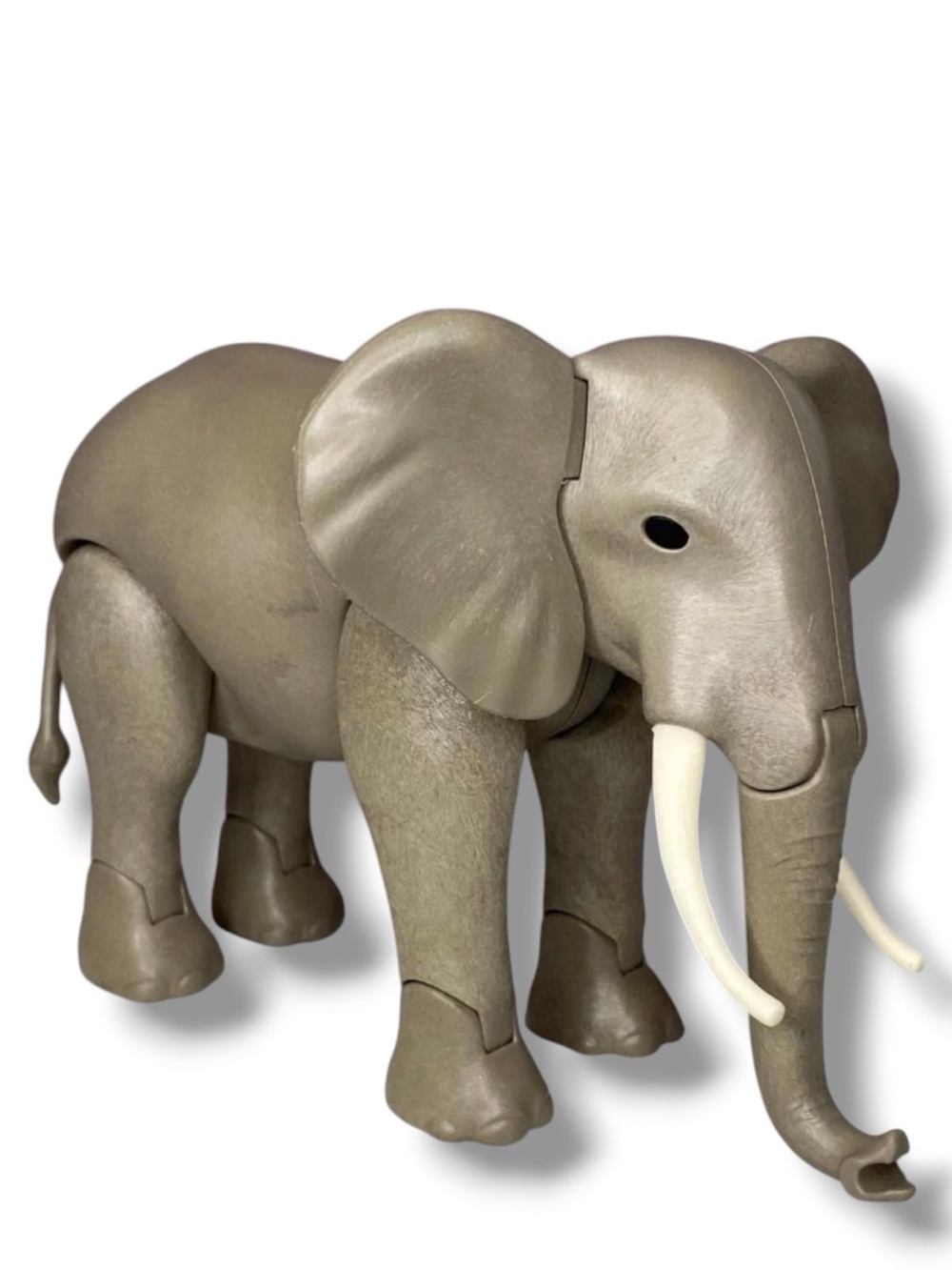 Playmobil VTG Gray Elephant Figure Movable Head & Legs Safari Zoo Replacement